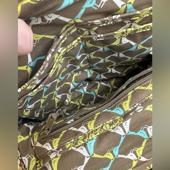 Vera Bradley Alice Frame Kiss-lock Bag. Pattern: Sitting in a Tree: birds & tree - Picture 9 of 13